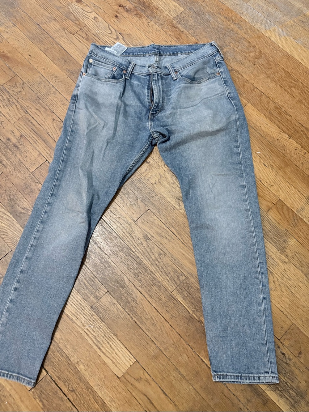 Levi's Slim Straight Faded Blue Jeans